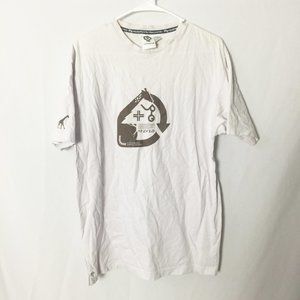 LRG Giraffe White Tee T-Shirt Size Large No Tag